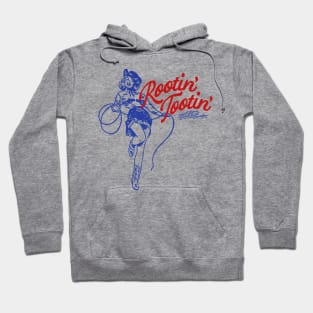 Vintage Rootin Tootin Good Time Western Cowgirl Girl Women Hoodie